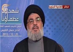 نصرالله: اسرائیل متهم ردیف اول ترور اللقیس است/کسی قادر به تاثیرگذاری بر ما در موضوع سوریه نیست