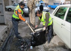 گلپایگان در روز شهر پاک به استقبال نوروز رفت