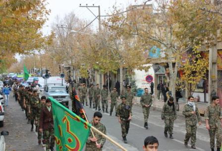 همایش بزرگ شکوه مقاومت در شهرستان گلپایگان برپا شد