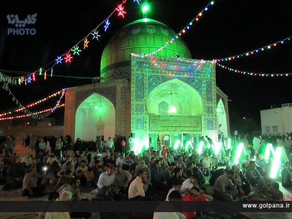 جشن شب نیمه شعبان در گلپایگان