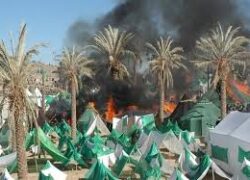 مراسم خیمه سوزان و شام غریبان امام حسین/فیلم