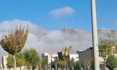 ابرها وقتی به زمین می آیند