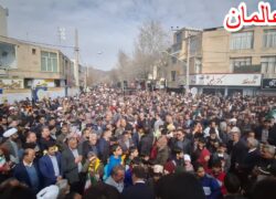رژه خودرویی و موتوری شهرستان گلپایگان
