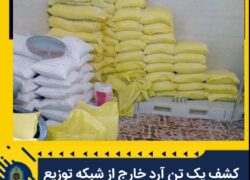 کشف یک تن آرد خارج از شبکه توزیع در بازرسی مامورین انتظامی از یک منزل