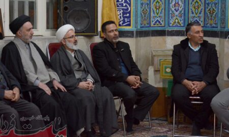 حضور فرماندار گلپایگان در محله حسن حافظ